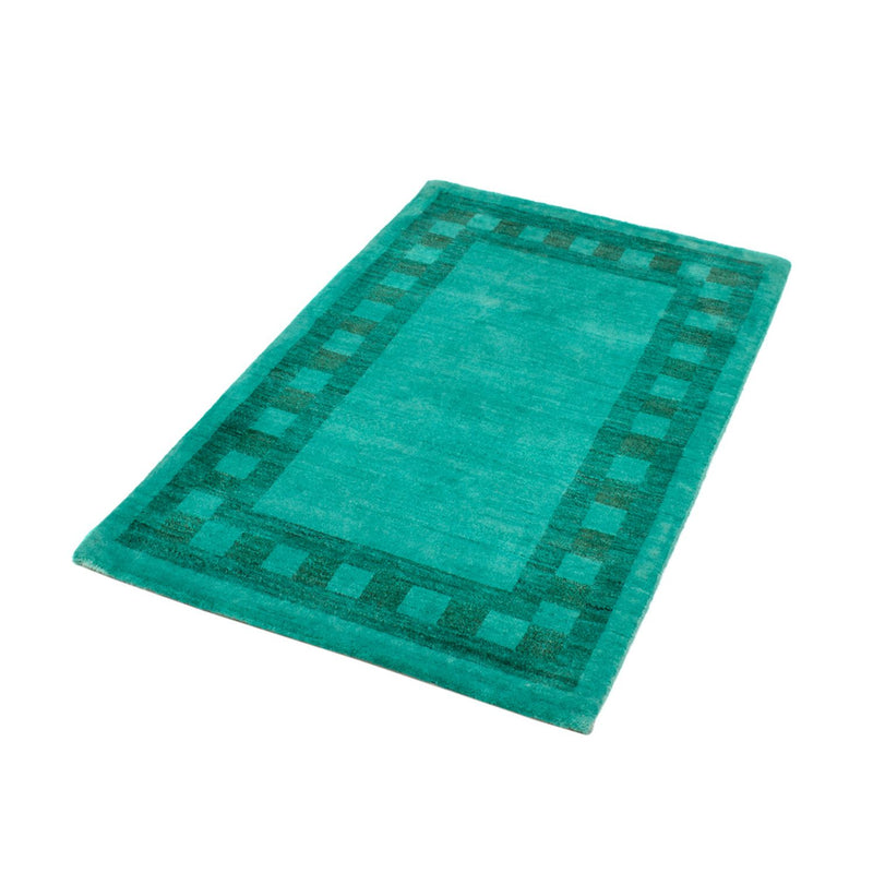 Tappeto Ziegler - Moderno - Vintage/Tinto di moda - 125 x 79 cm - verde