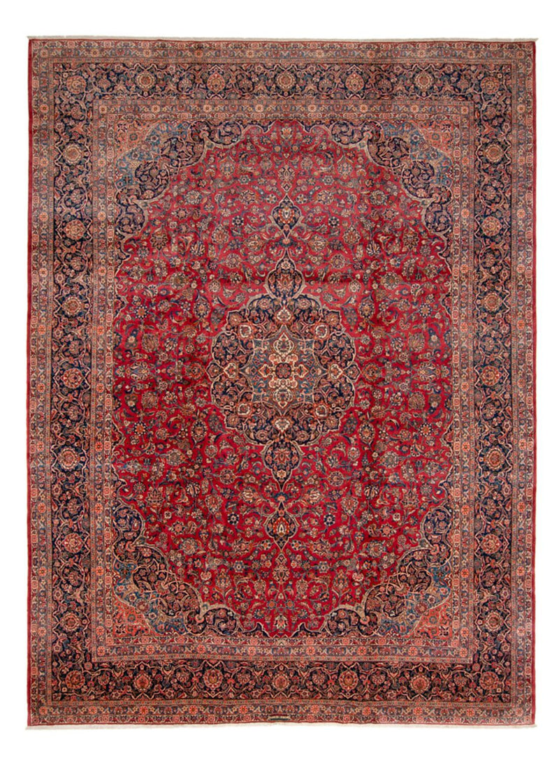 Tappeto Persero - Keshan - 467 x 328 cm - rosso