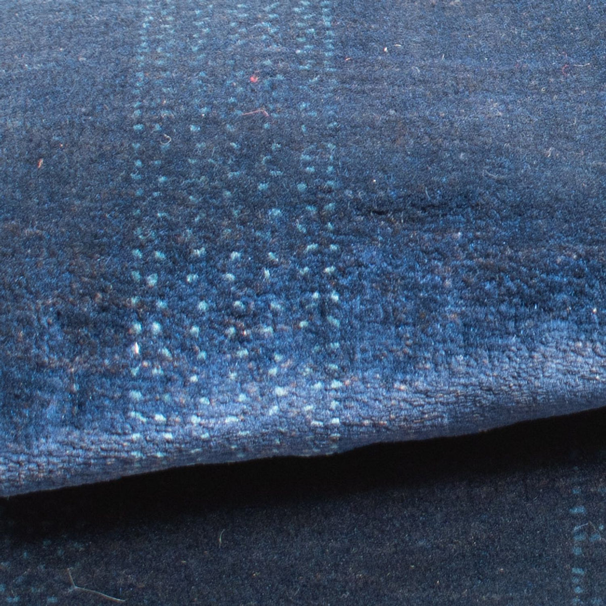 Tappeto Gabbeh - Loribaft Persero - 132 x 75 cm - blu scuro