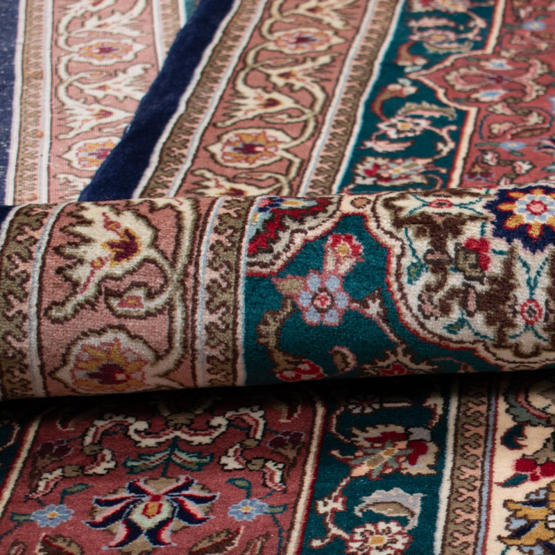 Tappeto Persero - Tabriz - Reale - 517 x 352 cm - blu scuro