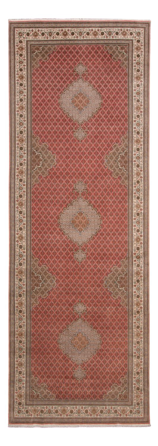 Tappeto Persero - Tabriz - Reale - 600 x 200 cm - rosso