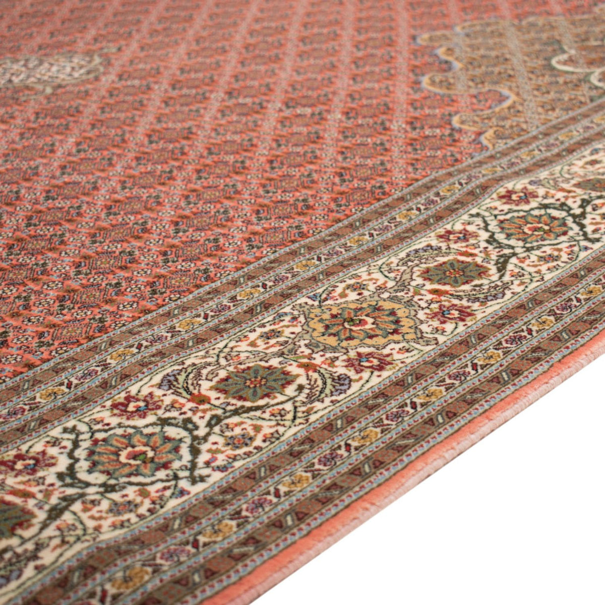 Tappeto Persero - Tabriz - Reale - 600 x 200 cm - rosso