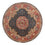 Tappeto Persero - Tabriz - Premio rotondo  - 500 x 500 cm - blu