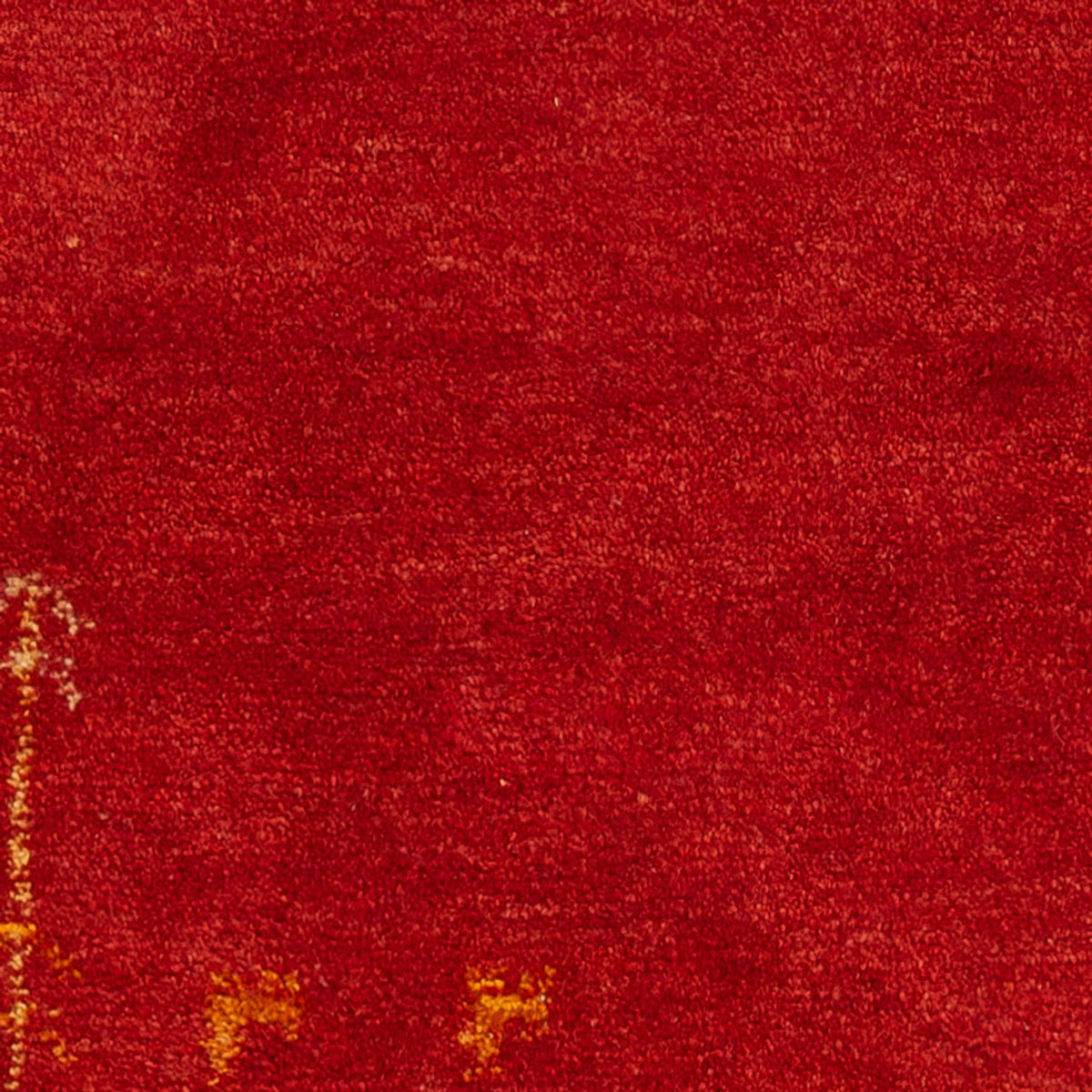 Tappeto Gabbeh - Loribaft Persero - 126 x 85 cm - rosso