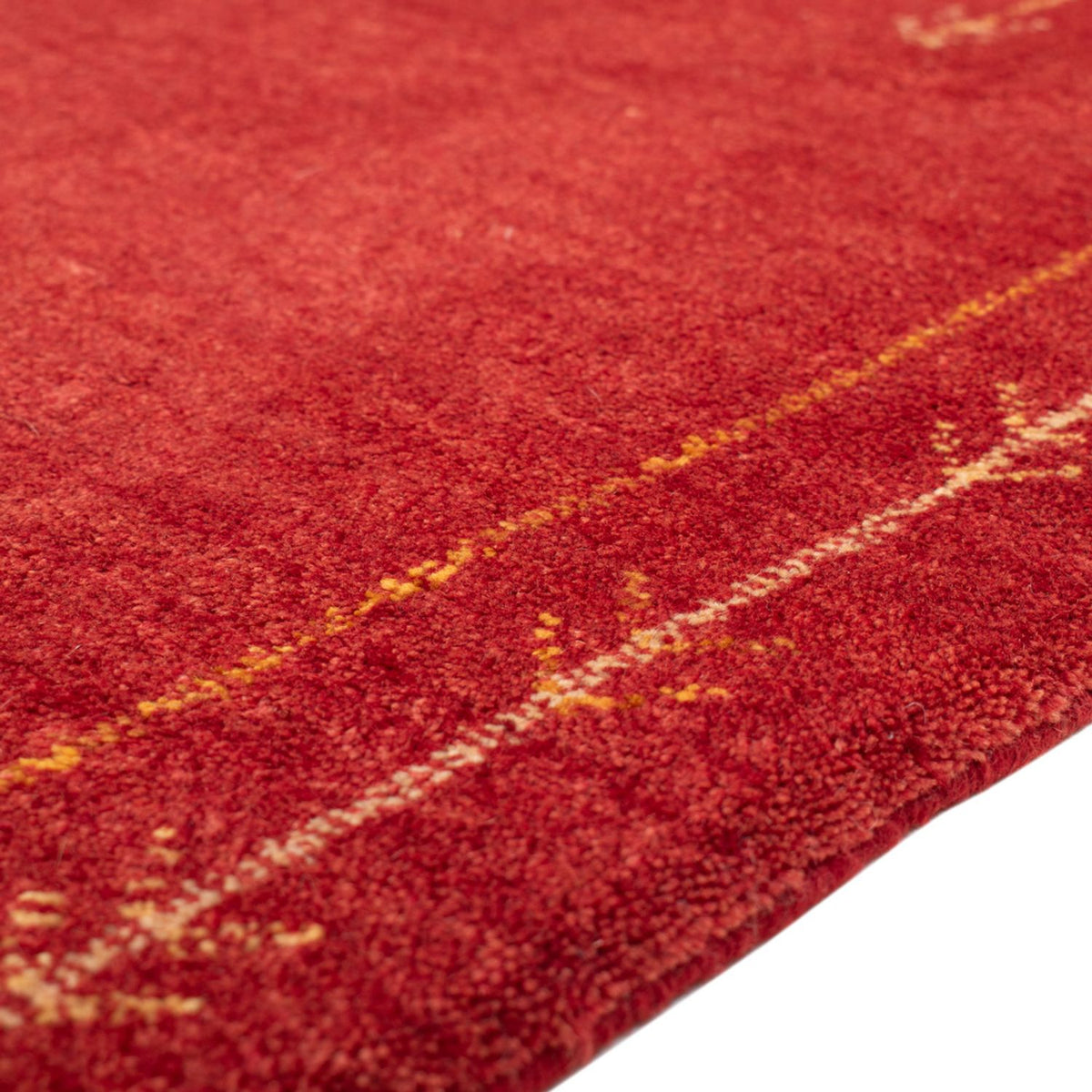 Tappeto Gabbeh - Loribaft Persero - 126 x 85 cm - rosso