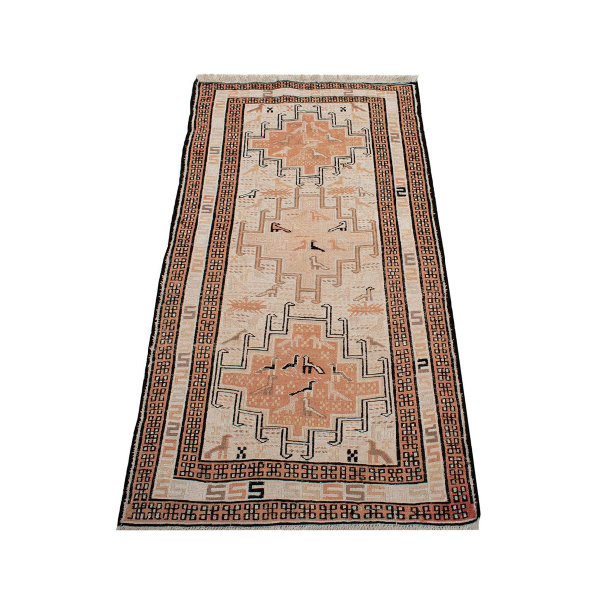 Tappeto Kelim - Orientale - 107 x 63 cm - beige