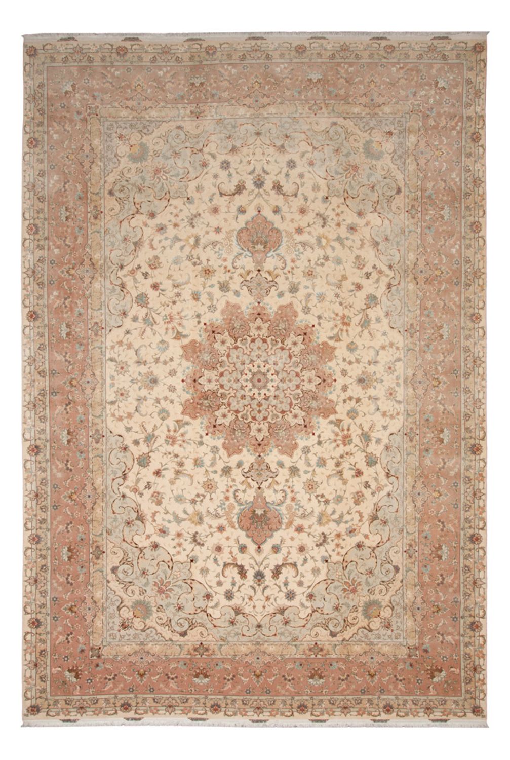 Tappeto Persero - Tabriz - Premio - 600 x 394 cm - beige