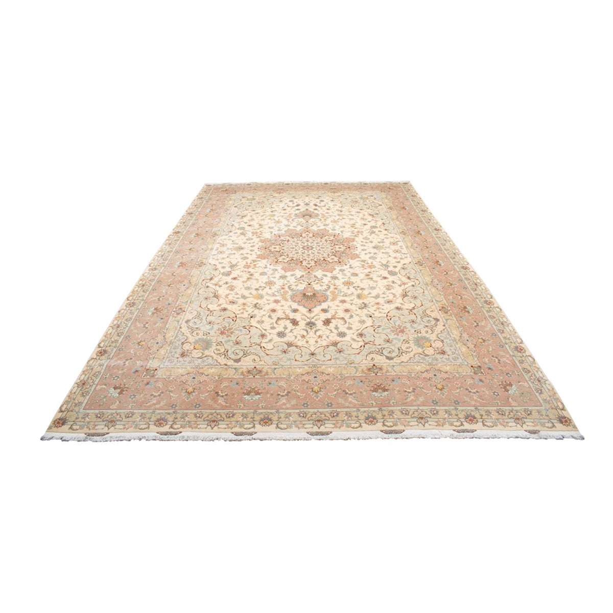 Tappeto Persero - Tabriz - Premio - 600 x 394 cm - beige