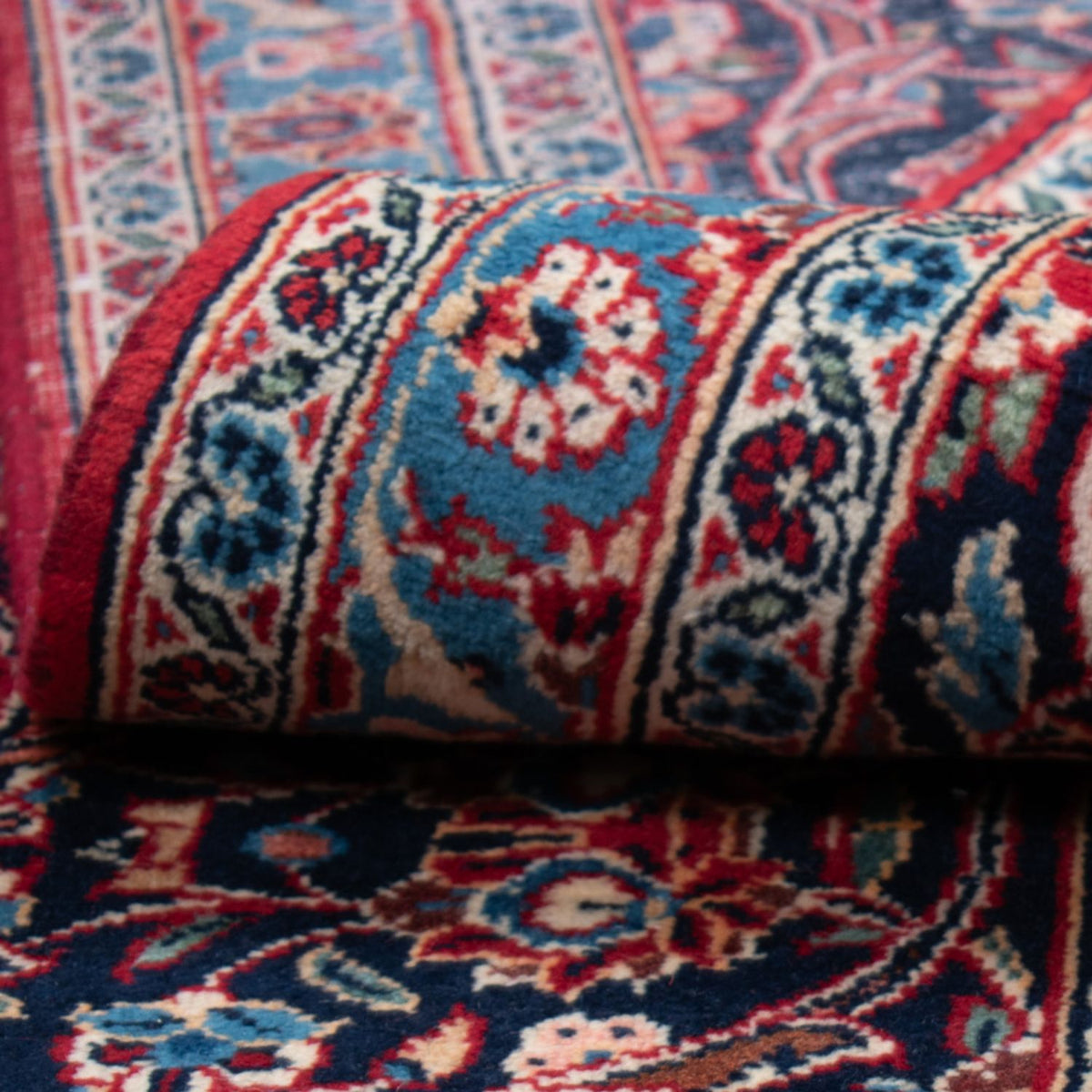 Tappeto Persero - Keshan - 525 x 302 cm - rosso