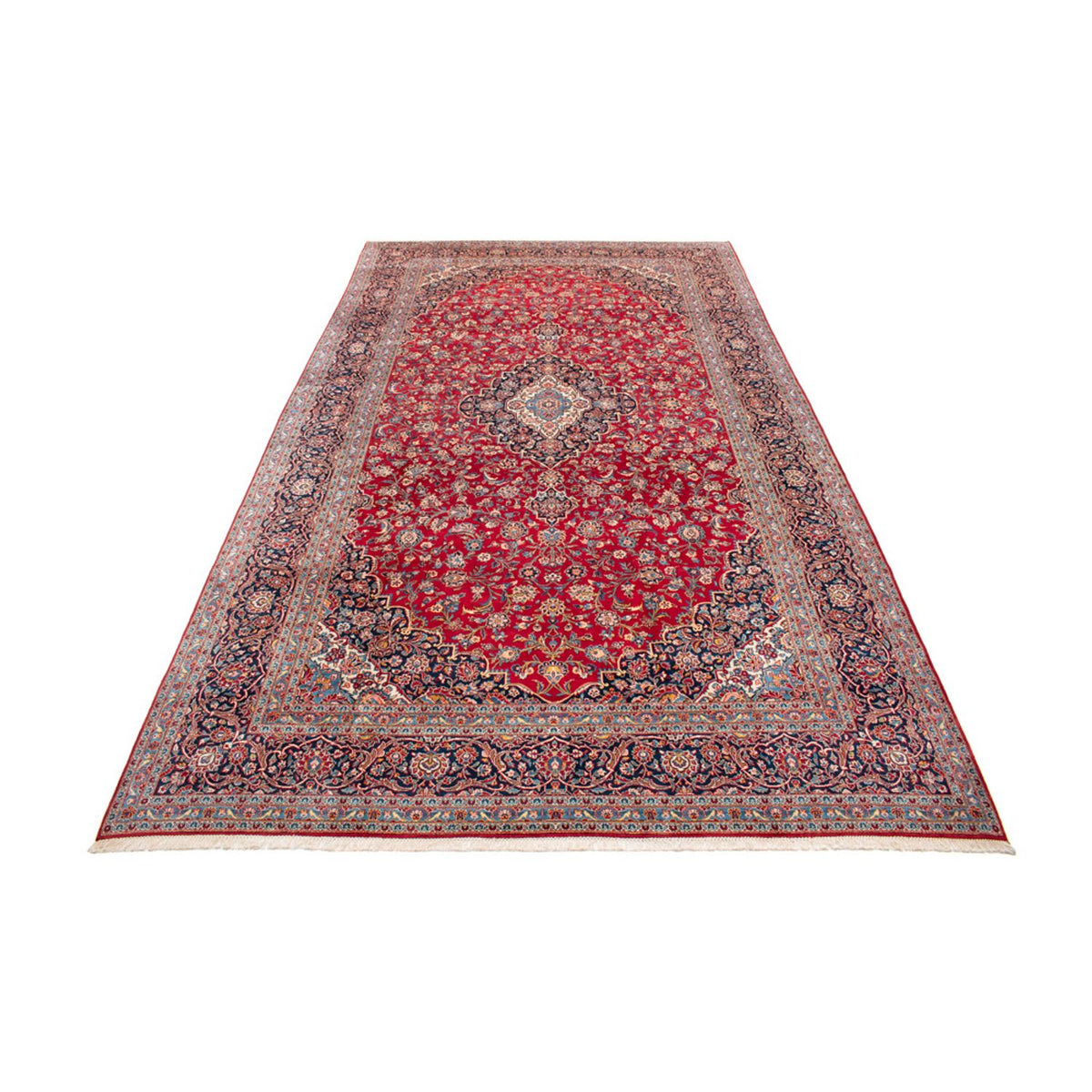 Tappeto Persero - Keshan - 525 x 302 cm - rosso