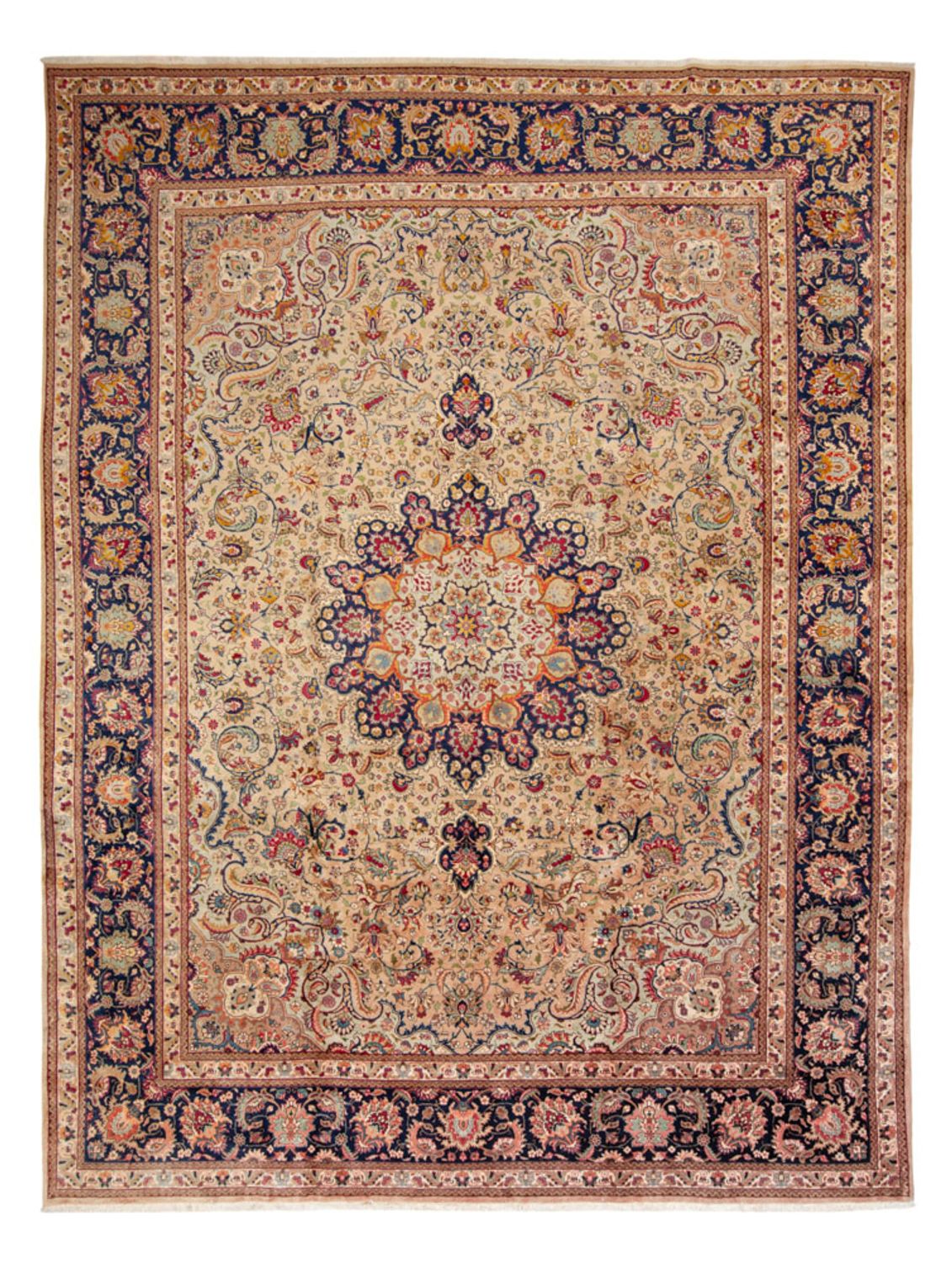 Tappeto Persero - Tabriz - 490 x 360 cm - beige