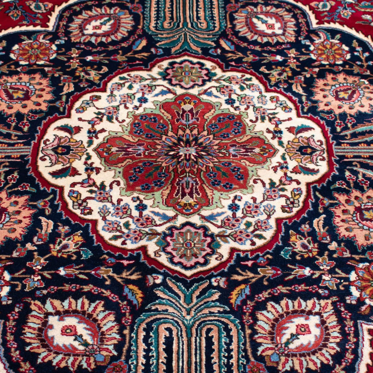 Tappeto Persero - Tabriz - 525 x 350 cm - rosso