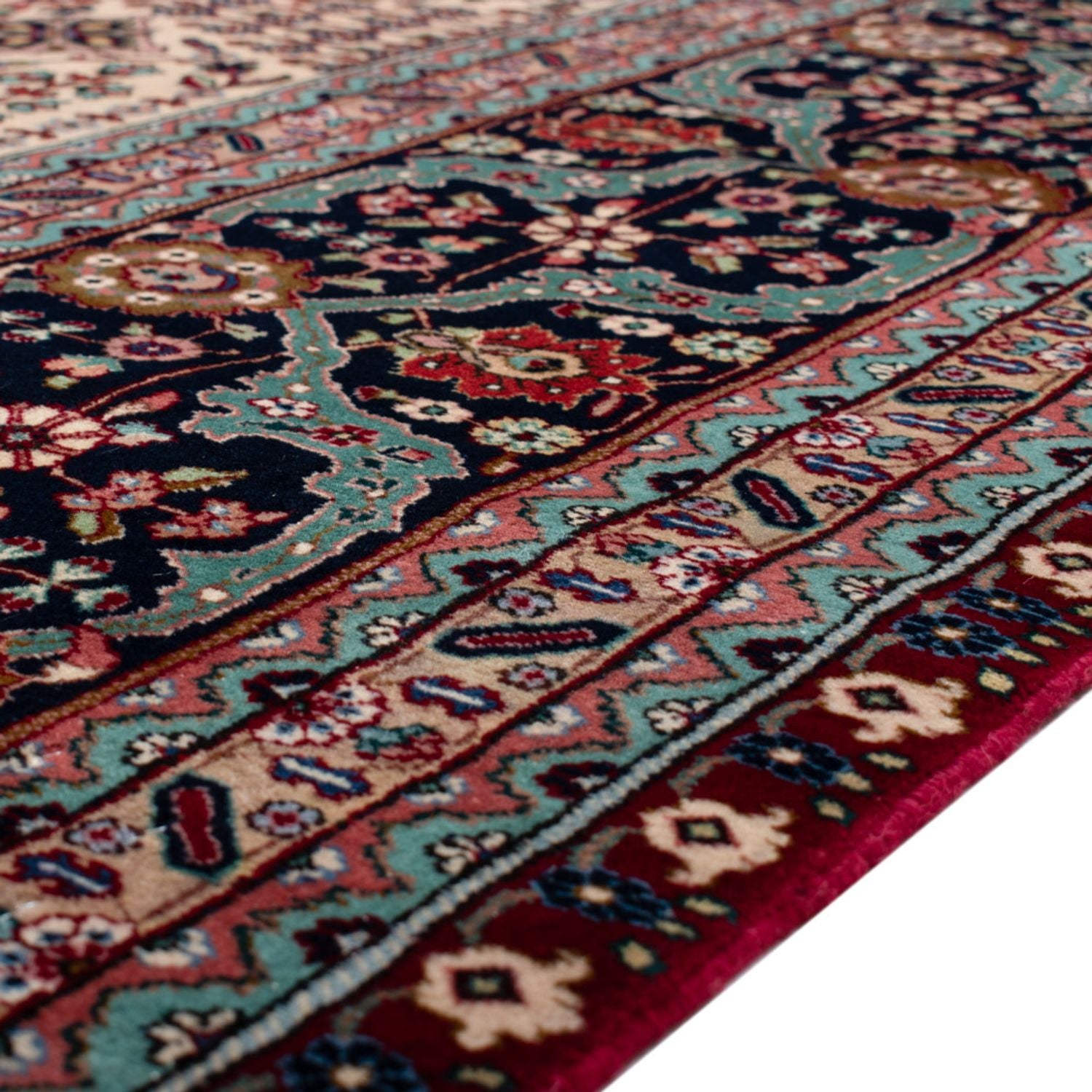 Tappeto Persero - Tabriz - 525 x 350 cm - rosso