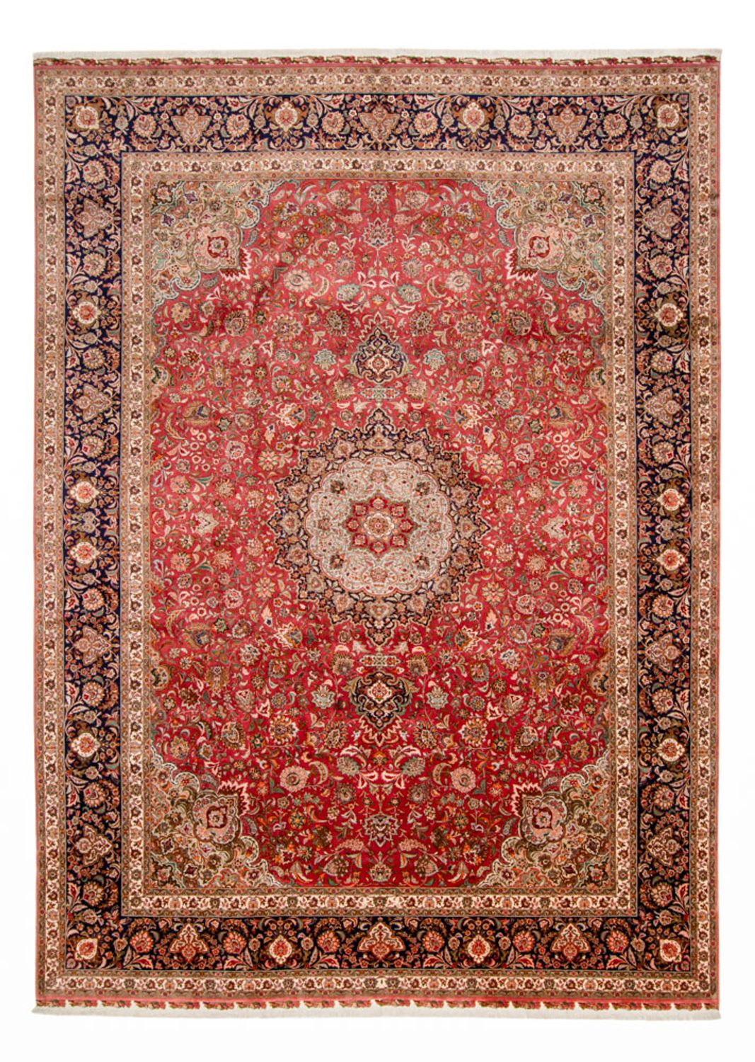 Tappeto Persero - Tabriz - Reale - 488 x 360 cm - rosso