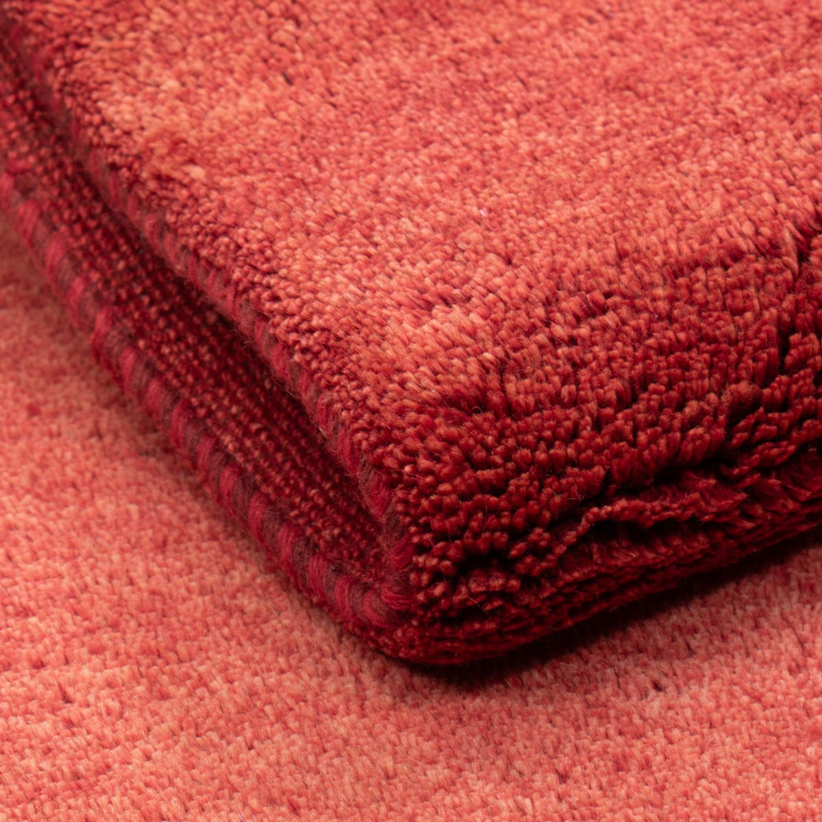 Tappeto Gabbeh - Persero - 138 x 69 cm - rosso