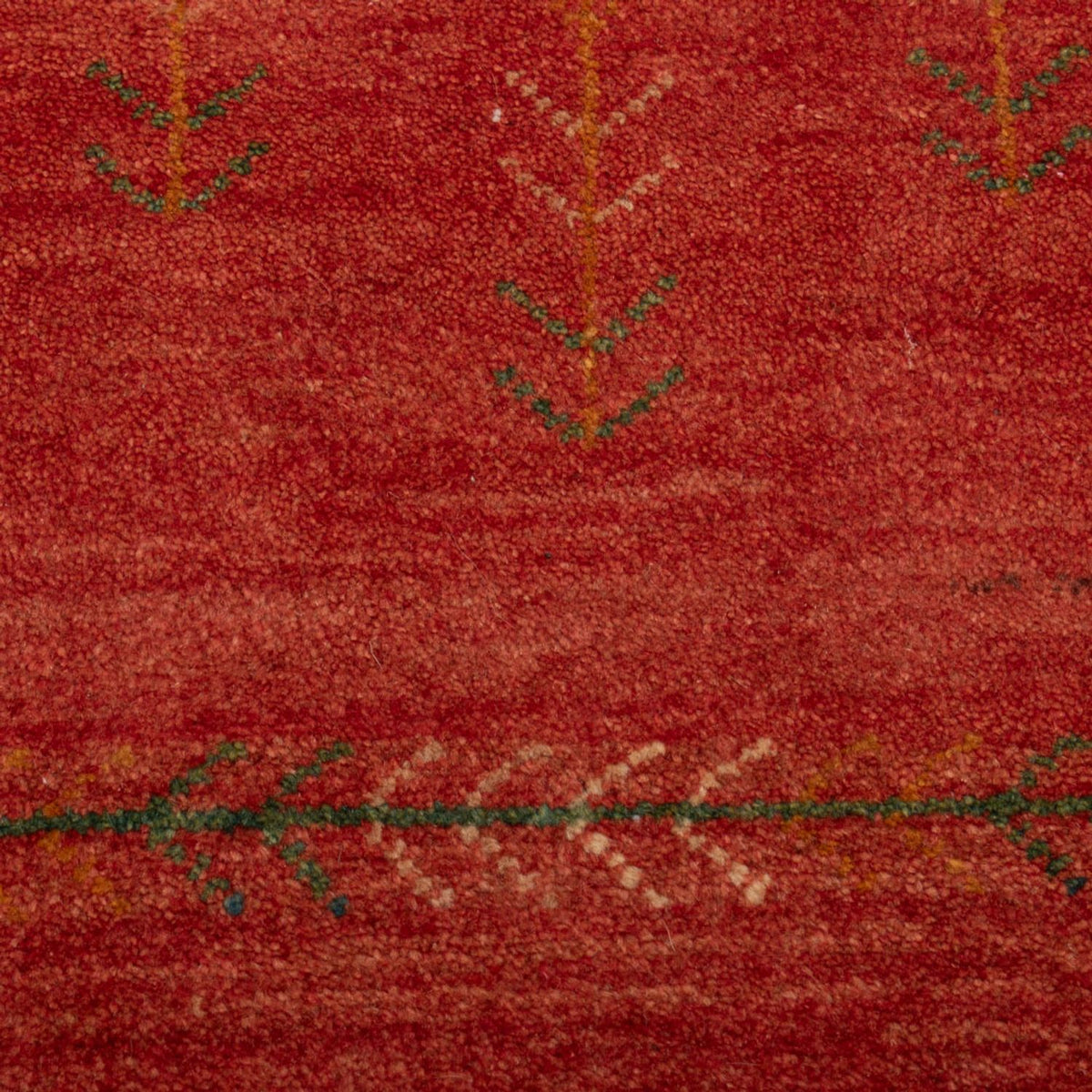 Tappeto Gabbeh - Loribaft Persero - 146 x 68 cm - rosso chiaro