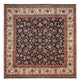 Tappeto Persero - Classico quadrato  - 388 x 388 cm - blu scuro