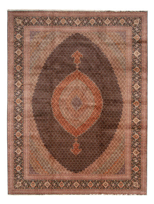 Tappeto Persero - Tabriz - Premio - 490 x 360 cm - blu scuro