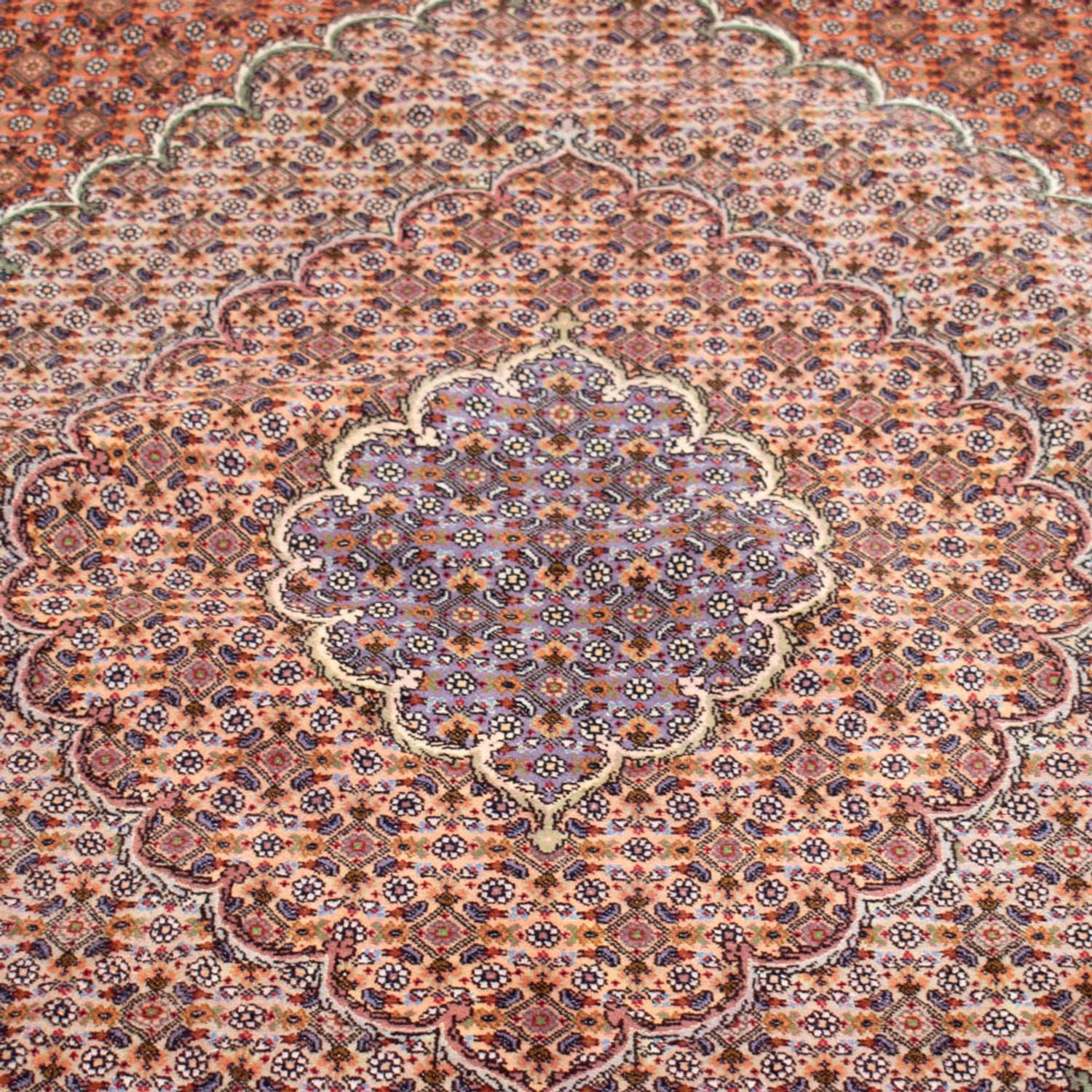 Tappeto Persero - Tabriz - Premio - 490 x 360 cm - blu scuro