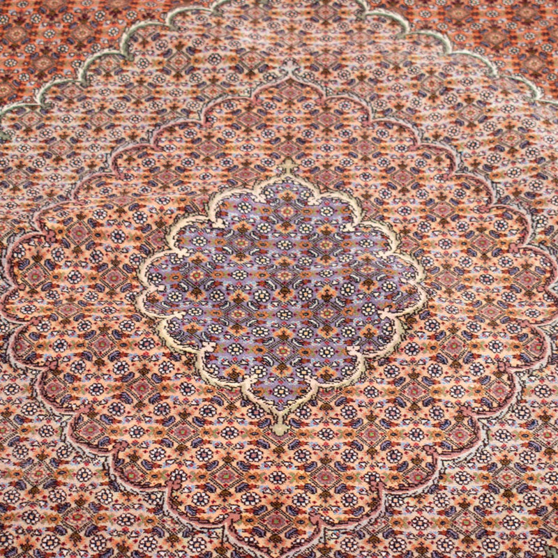 Tappeto Persero - Tabriz - Premio - 490 x 360 cm - blu scuro