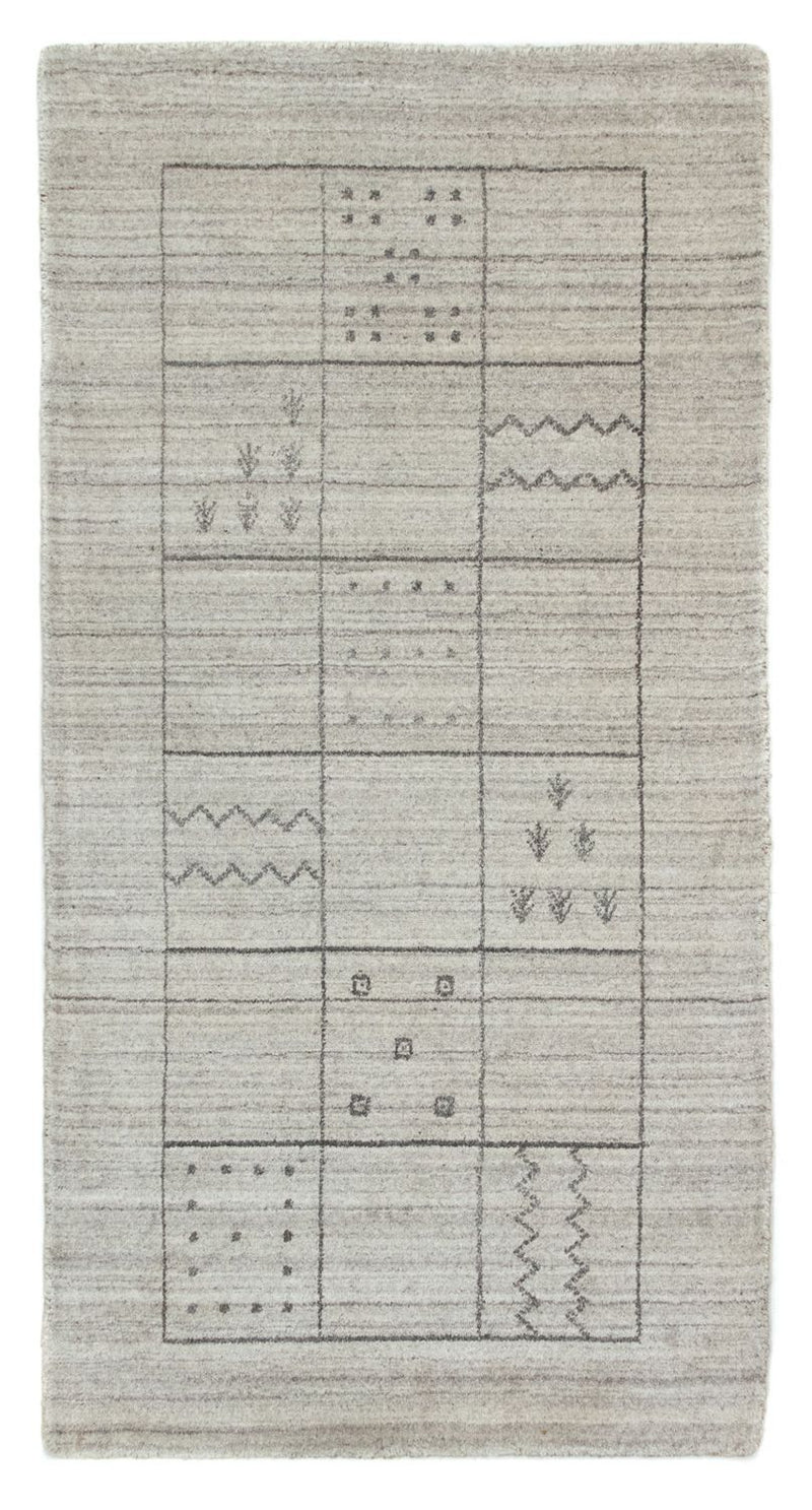 Tappeto vintage - 140 x 70 cm - argento