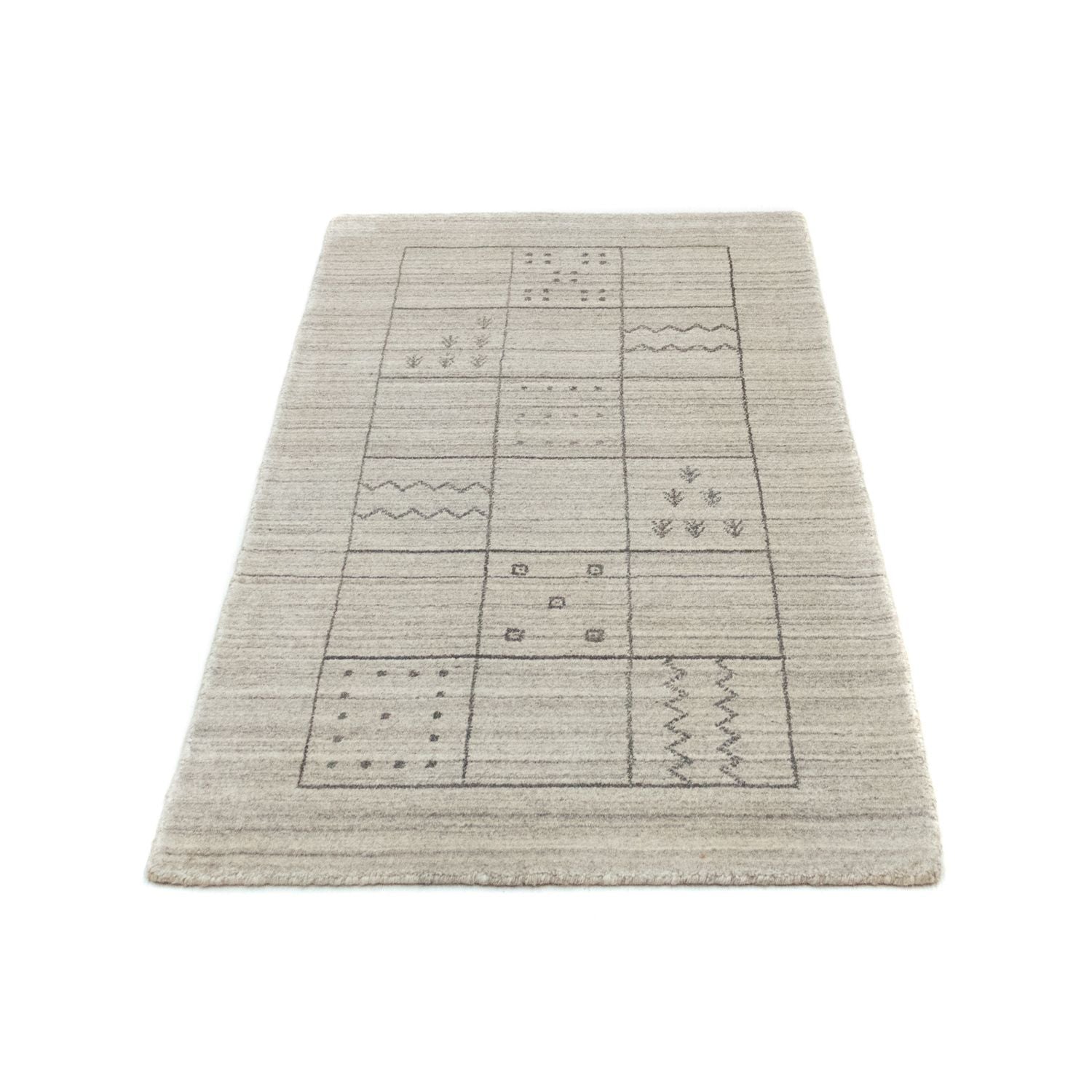 Tappeto vintage - 140 x 70 cm - argento