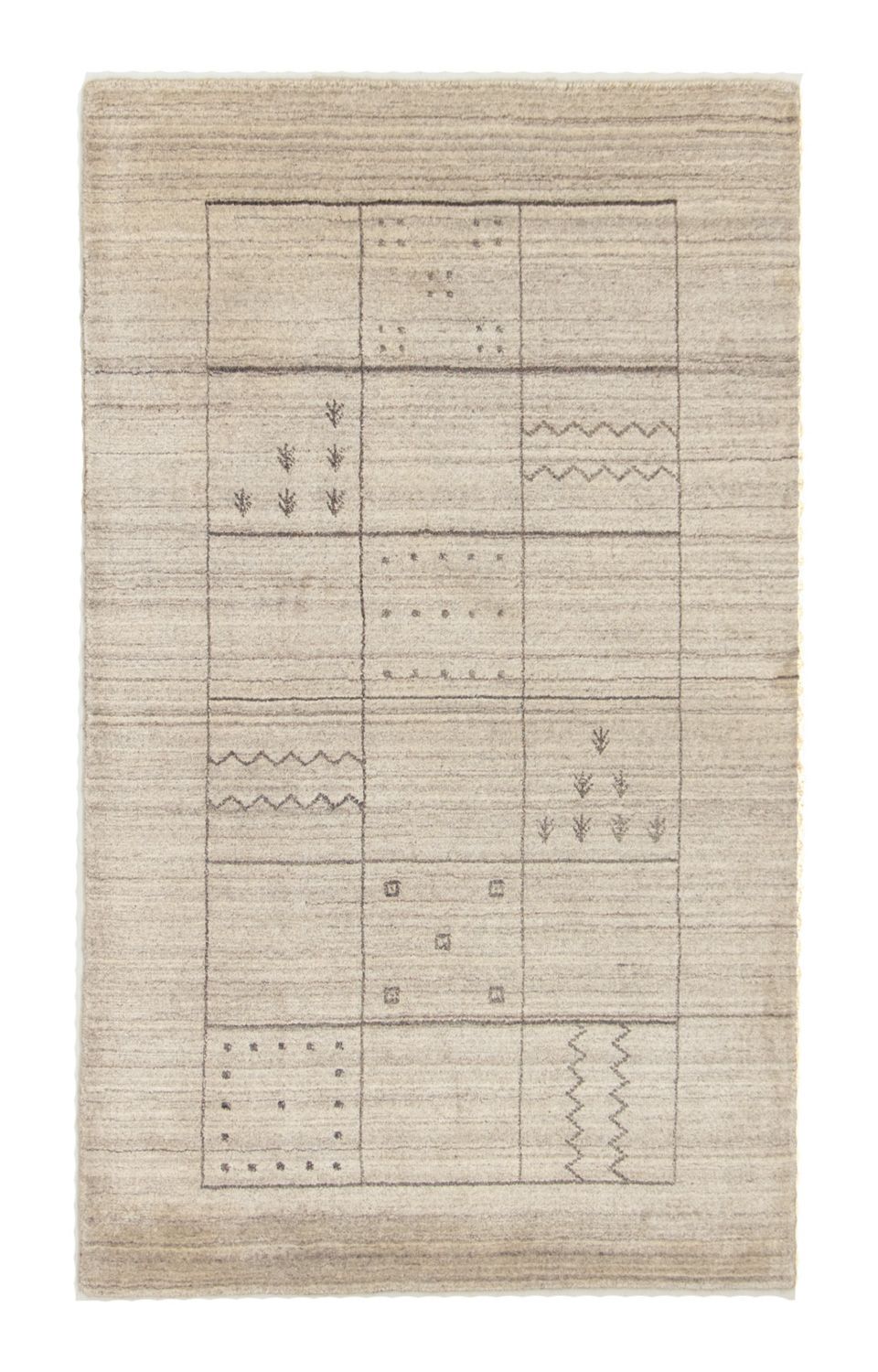 Tappeto vintage - 160 x 90 cm - beige
