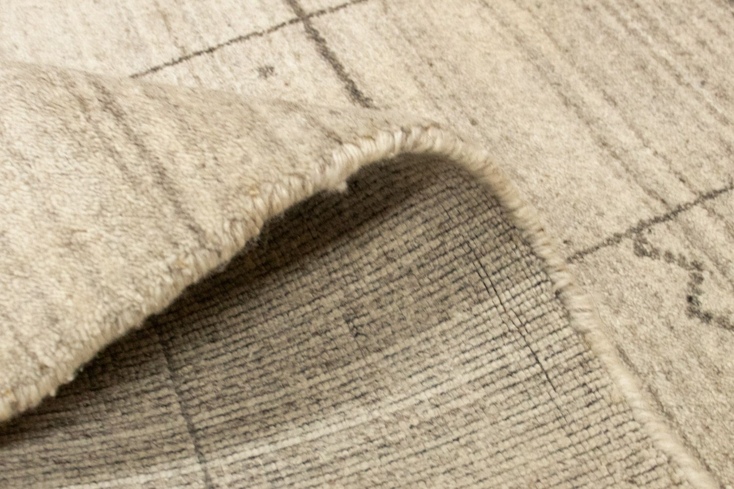 Tappeto vintage - 160 x 90 cm - beige