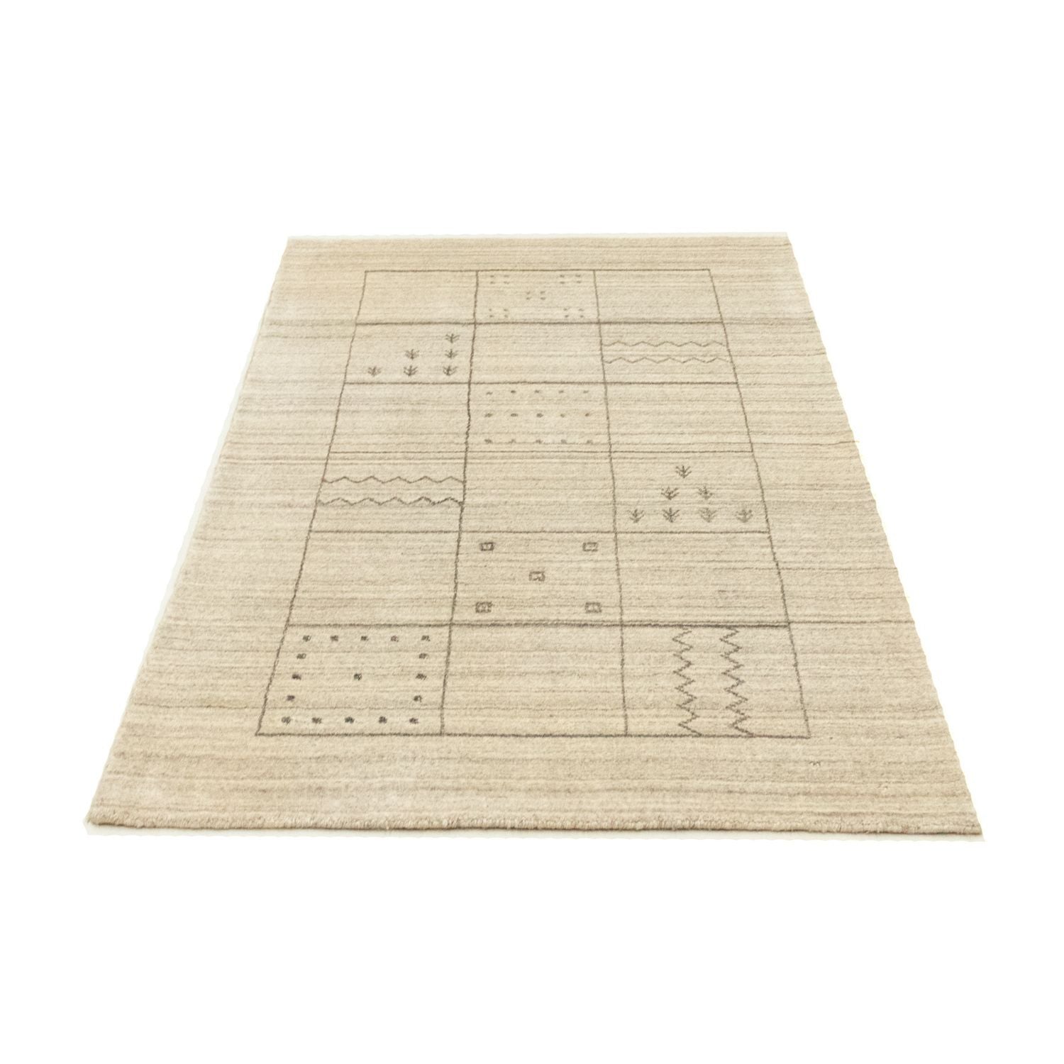 Tappeto vintage - 160 x 90 cm - beige