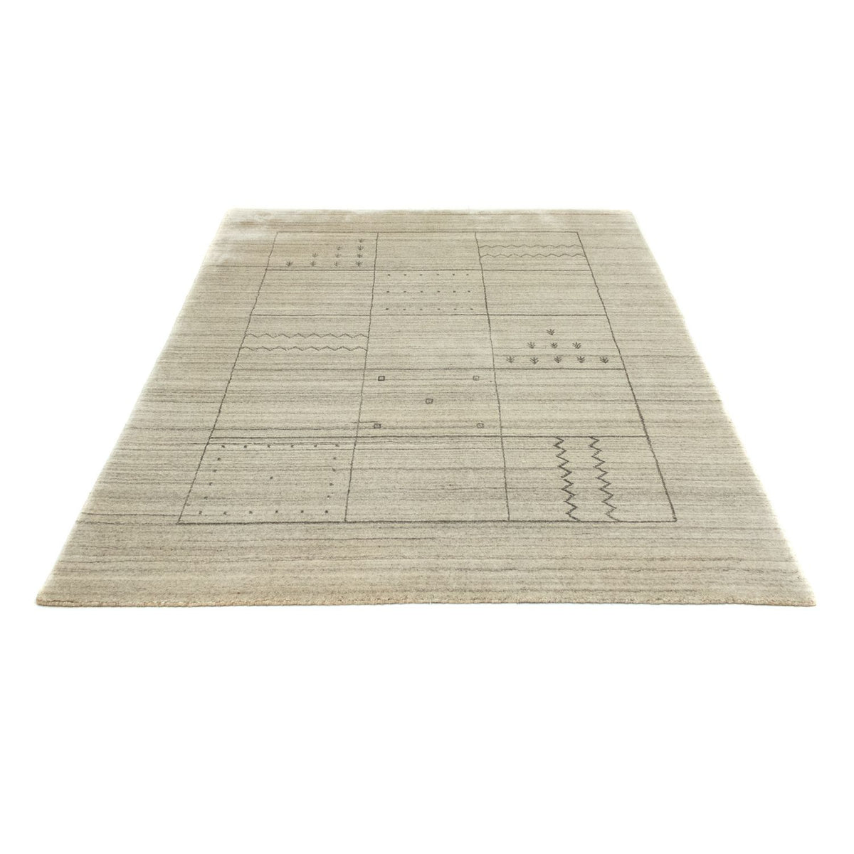 Tappeto vintage - 200 x 140 cm - beige
