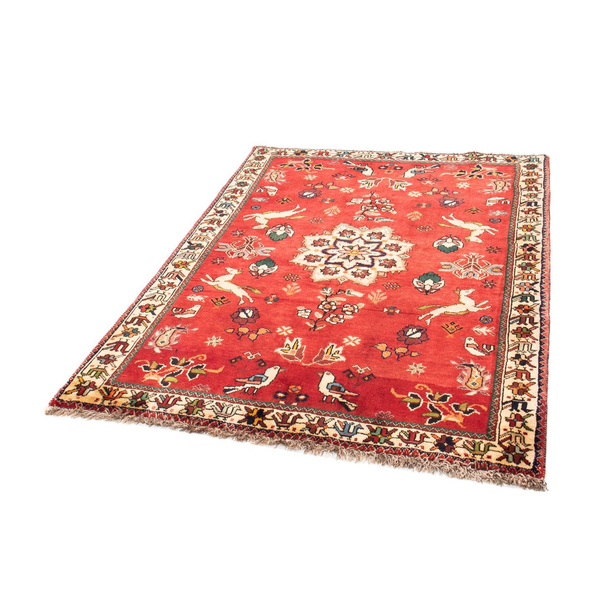 Tappeto Persero - Nomade - 162 x 120 cm - rosso scuro
