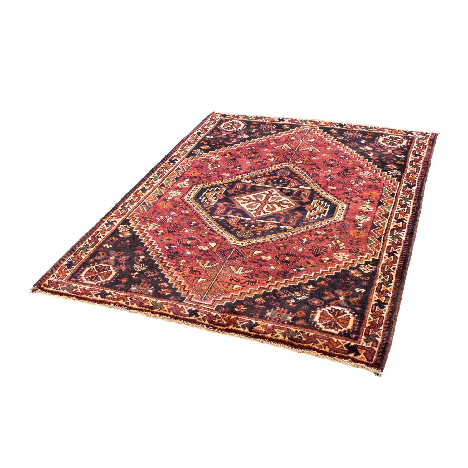 Tappeto Persero - Nomade - 160 x 125 cm - rosso scuro