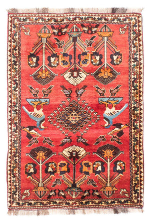 Tappeto Persero - Nomade - 168 x 112 cm - rosso scuro