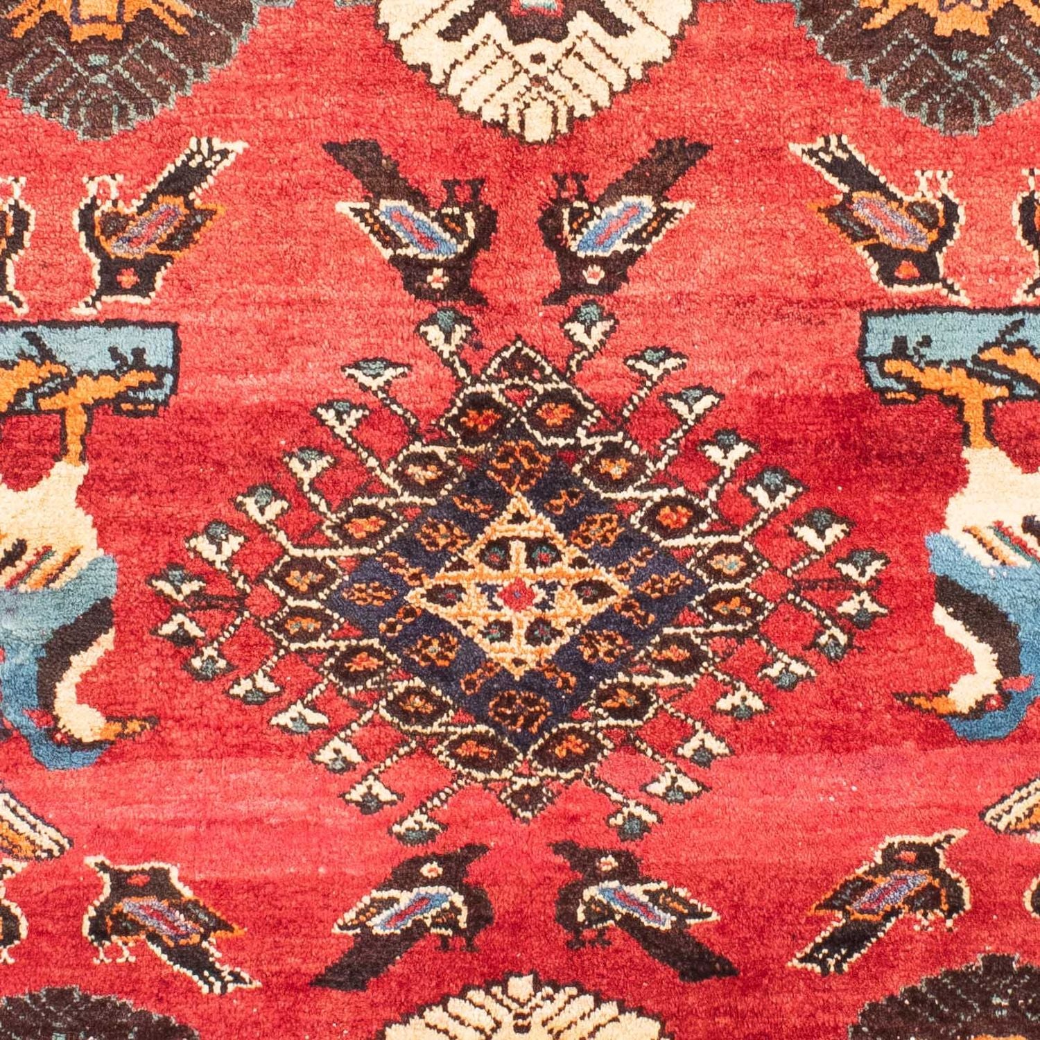 Tappeto Persero - Nomade - 168 x 112 cm - rosso scuro