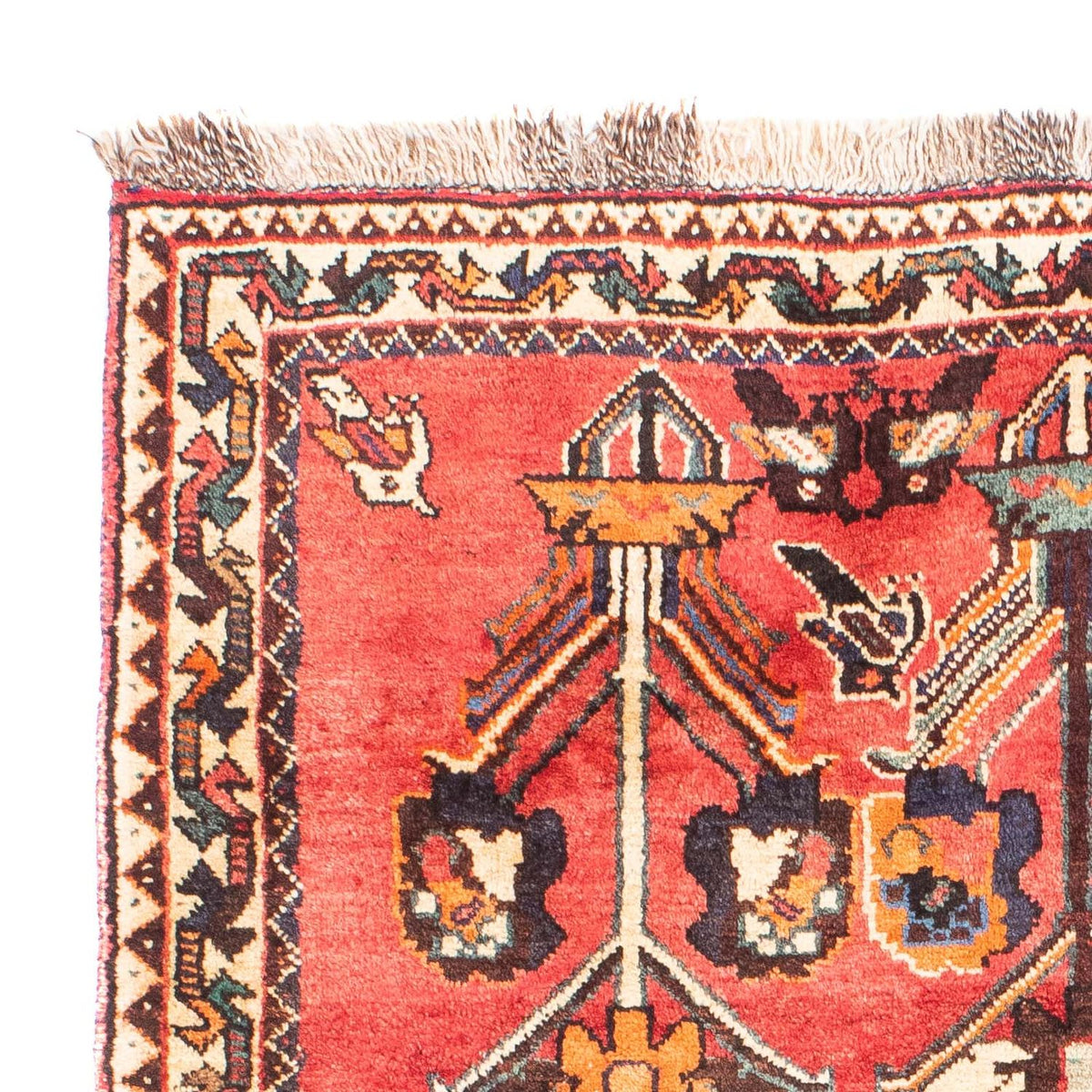 Tappeto Persero - Nomade - 168 x 112 cm - rosso scuro