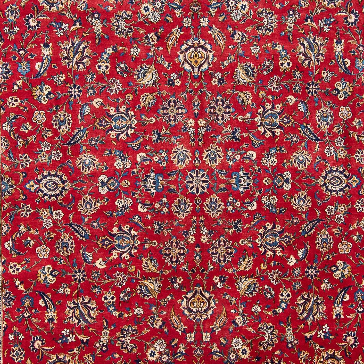 Tappeto Persero - Keshan - 432 x 325 cm - rosso