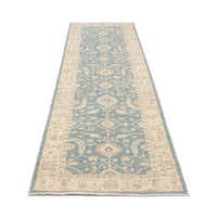 Tappeto corsia Tappeto Ziegler - 296 x 82 cm - blu chiaro