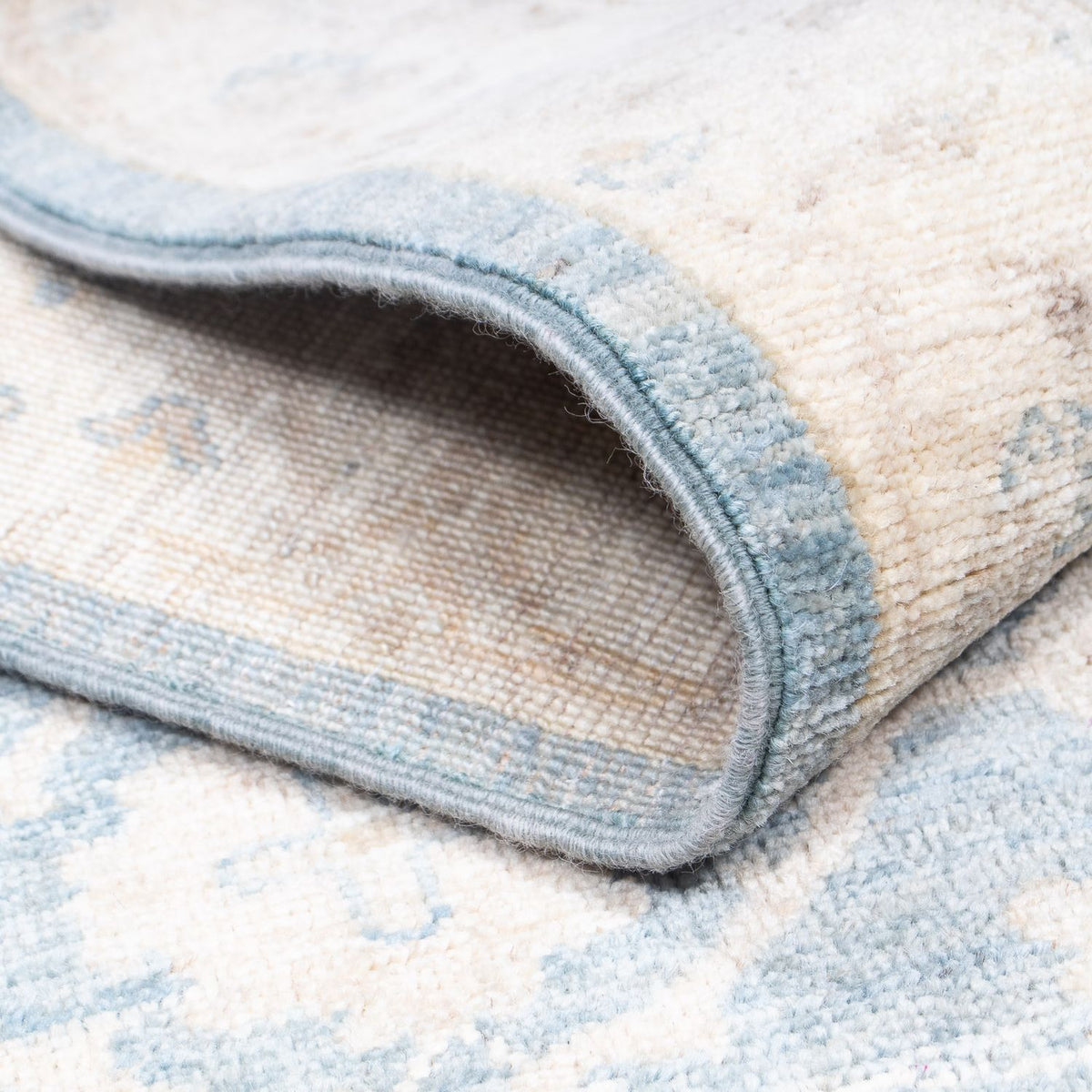 Tappeto corsia Tappeto Ziegler - 296 x 82 cm - blu chiaro