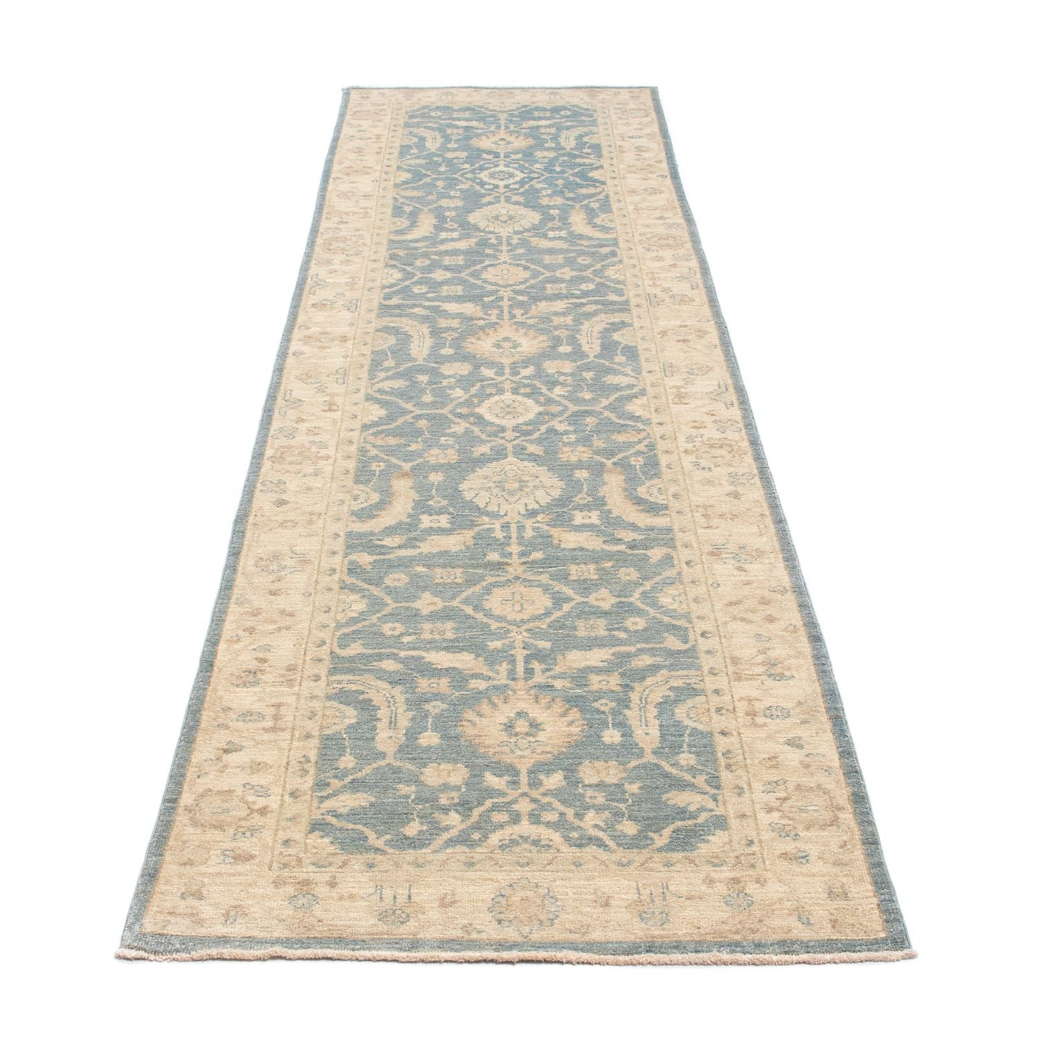 Tappeto corsia Tappeto Ziegler - 300 x 80 cm - blu chiaro
