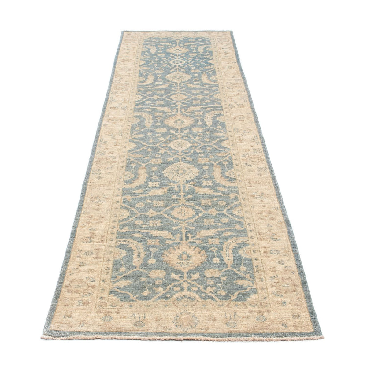Tappeto corsia Tappeto Ziegler - 300 x 80 cm - blu chiaro