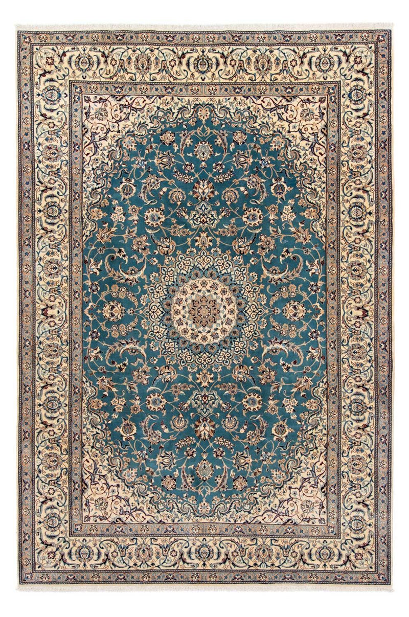 Tappeto Persero - Nain - 315 x 204 cm - blu mare