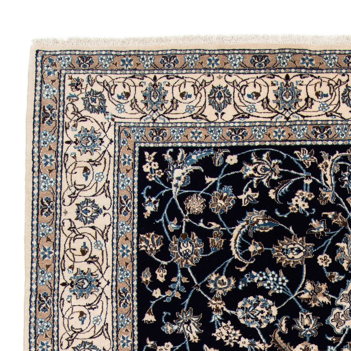 Tappeto Persero - Nain - 290 x 201 cm - nero