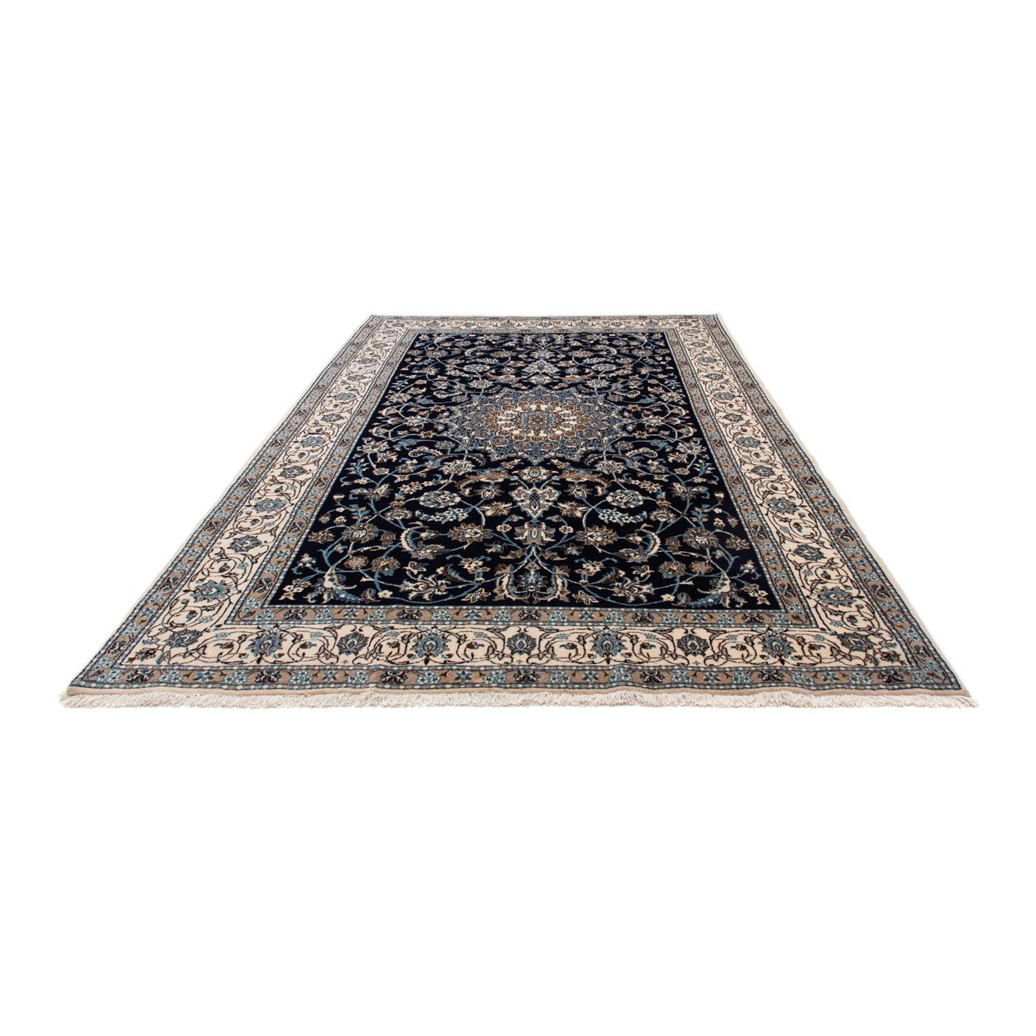 Tappeto Persero - Nain - 290 x 201 cm - nero