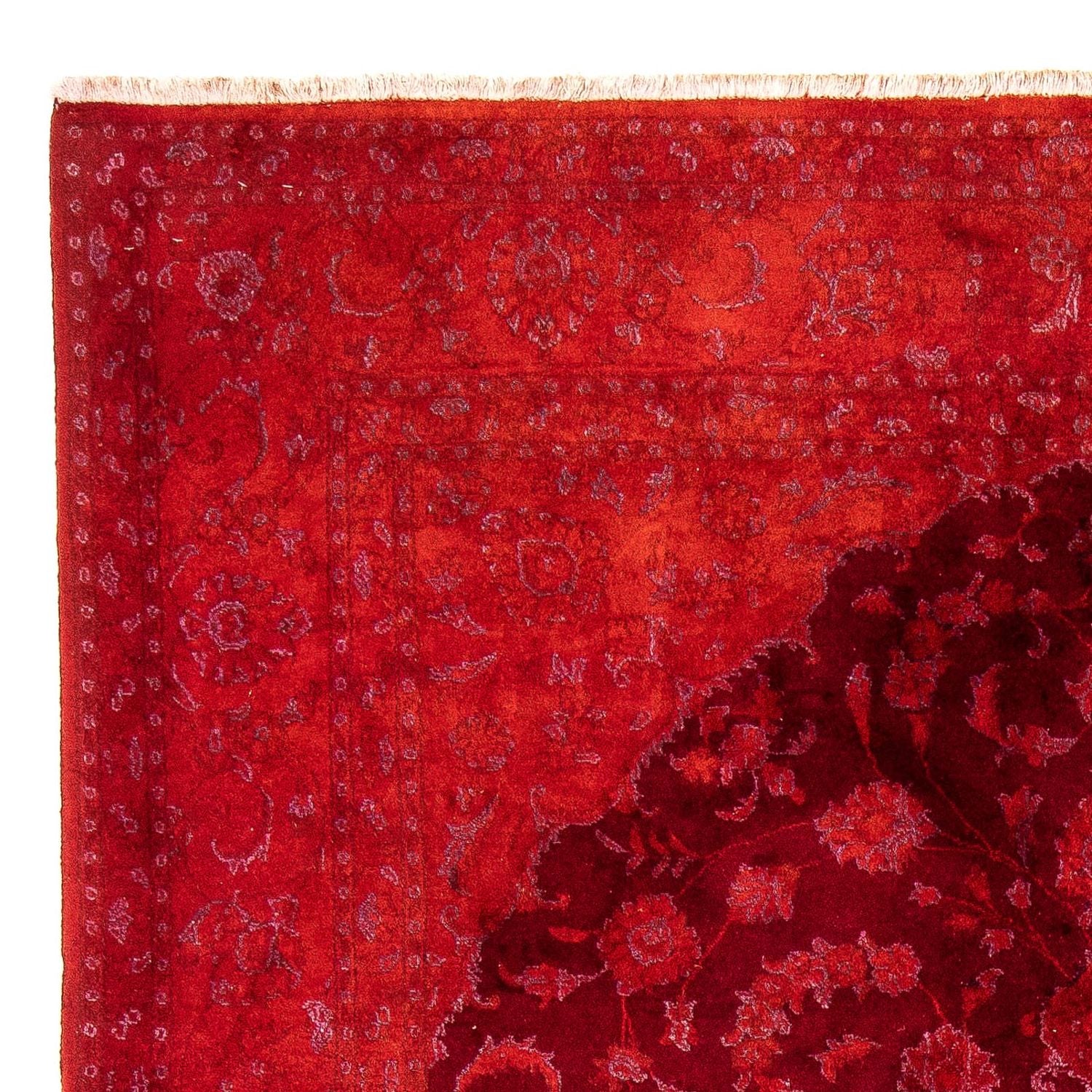 Tappeto Persero - Nain - 288 x 195 cm - rosso scuro