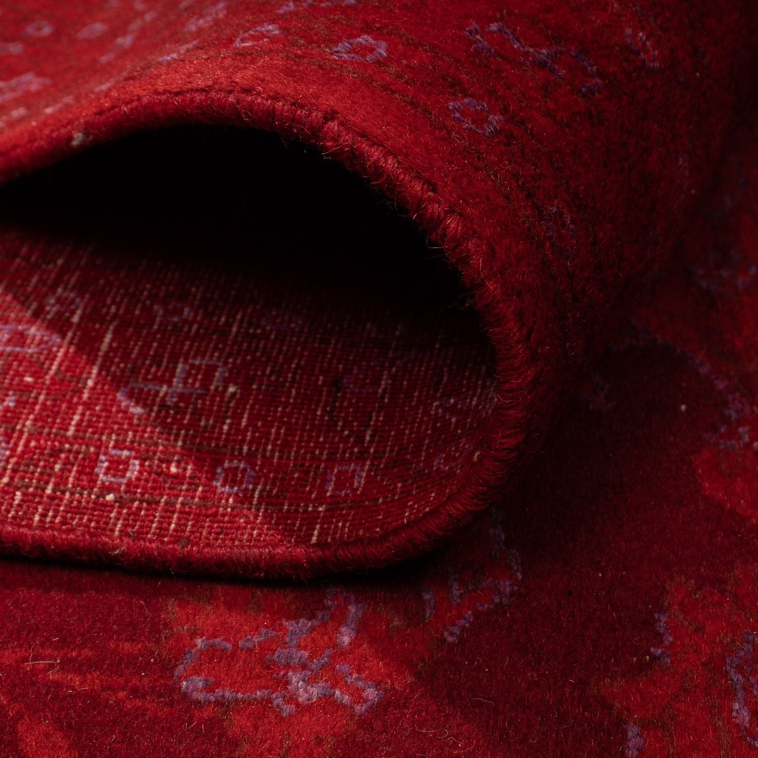 Tappeto Persero - Nain - 288 x 195 cm - rosso scuro