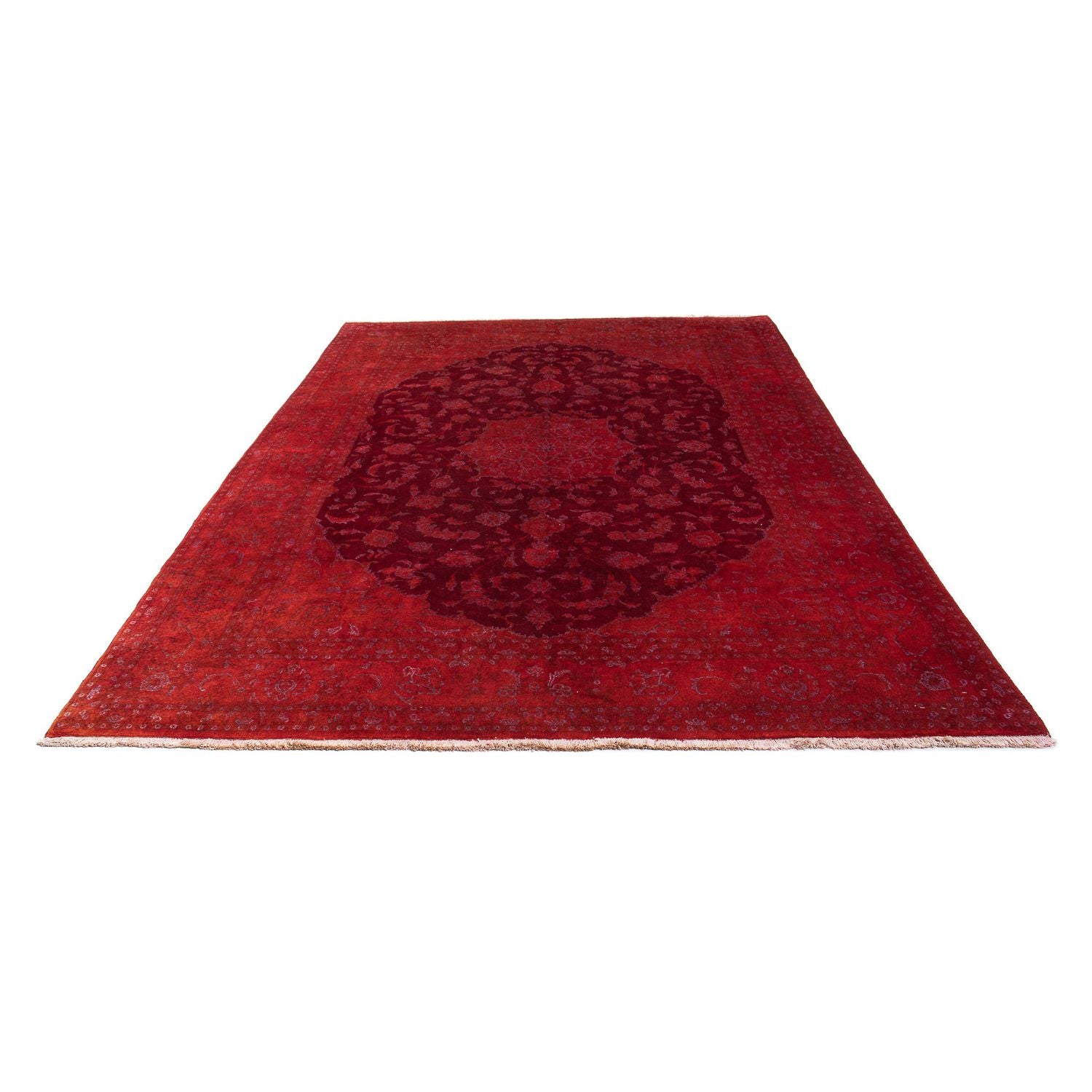 Tappeto Persero - Nain - 288 x 195 cm - rosso scuro
