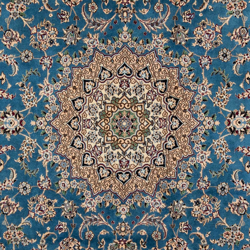 Tappeto Persero - Nain - 296 x 197 cm - blu