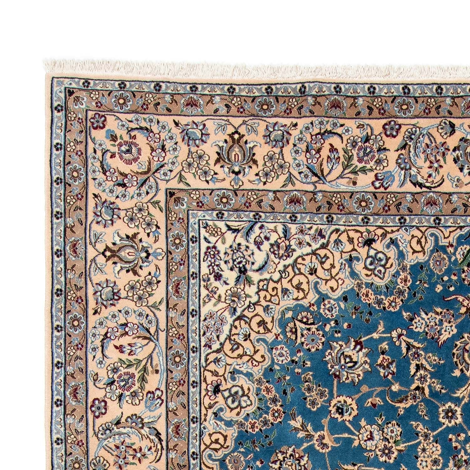 Tappeto Persero - Nain - 296 x 197 cm - blu