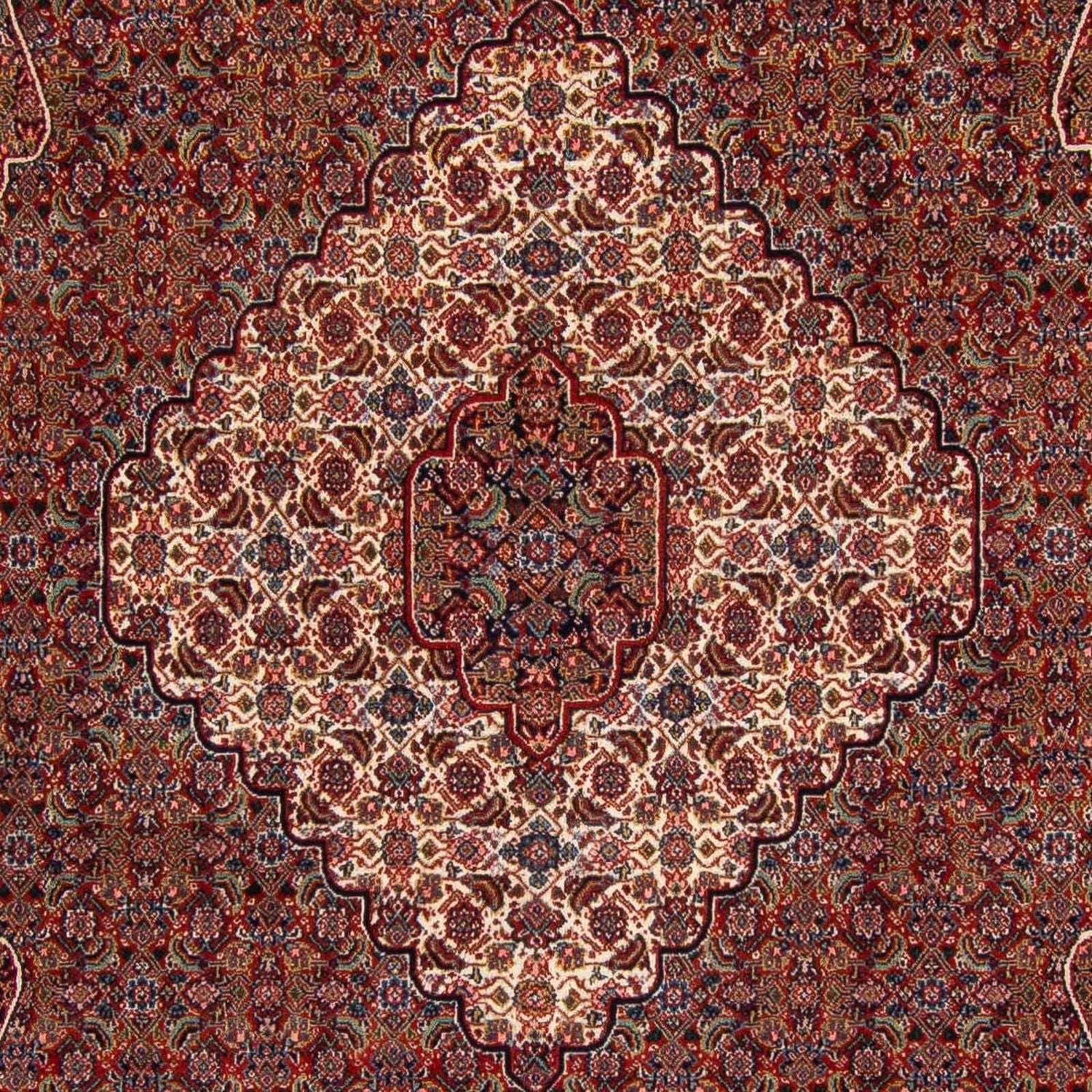 Tappeto Persero - Nain - 323 x 256 cm - rosso scuro
