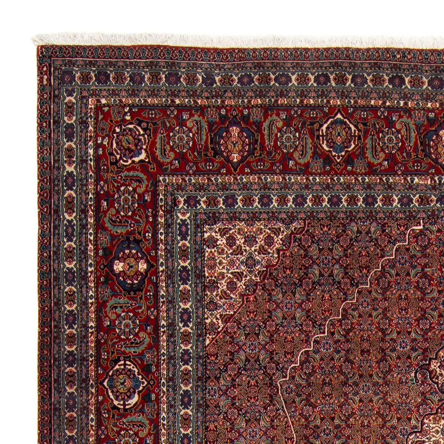 Tappeto Persero - Nain - 323 x 256 cm - rosso scuro